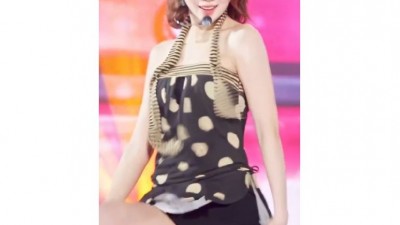 르세라핌 김채원 블랙 속바지 도끼