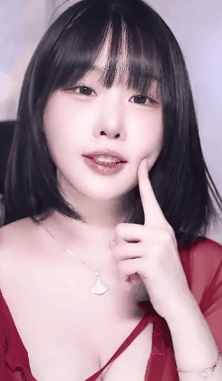 앞머리 정리 하는 한갱