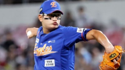 한화 마무리 김서현, 3경기 연속 실점으로 흔들리는 뒷문