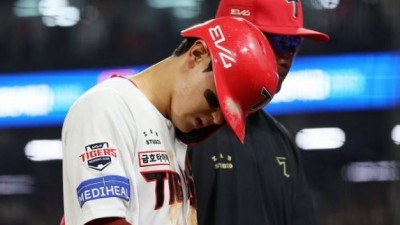 KIA 김도영, 세 번째 햄스트링 부상으로 전격 시즌 마감