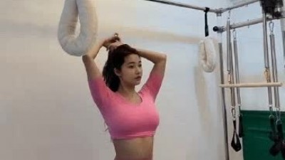필라테스 시작하기전 오또맘 몸매
