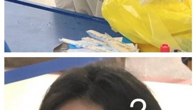 코로나검사받다이슈된중녀